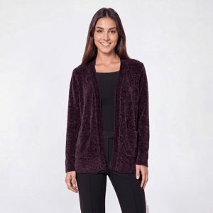 Petite Napa Valley Long Sleeve Open Front Pocket Cardigan